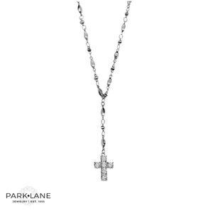 Park Lane Eden Necklace - Silver Cross Necklace